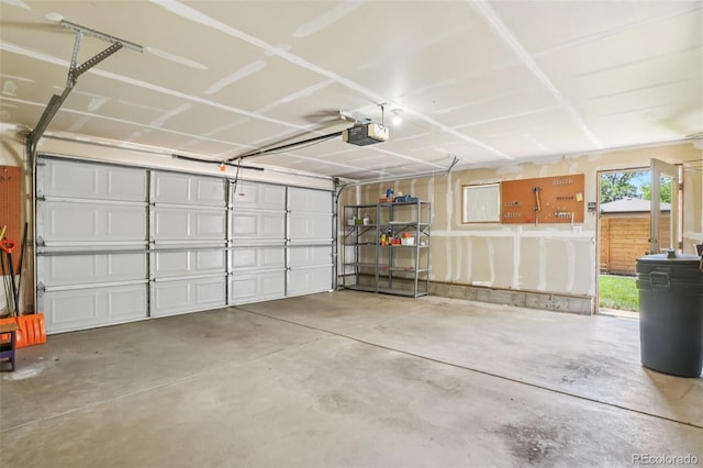 2360 S Milwaukee St, Denver, CO 80210 - garage with a garage door opener