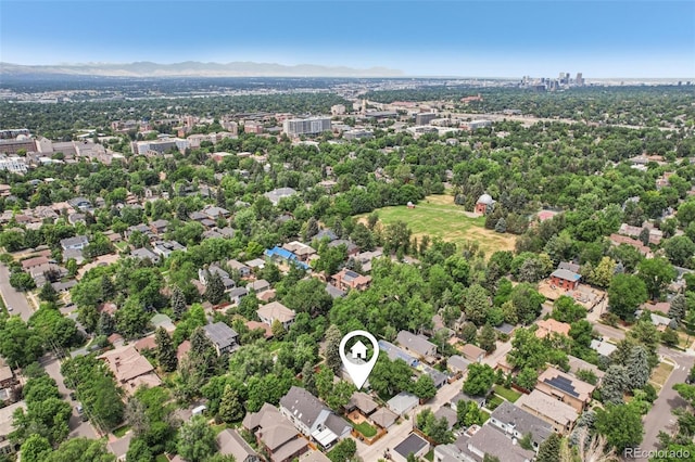 2360 S Milwaukee St, Denver, CO 80210 - bird's eye view of a mountain backdrop