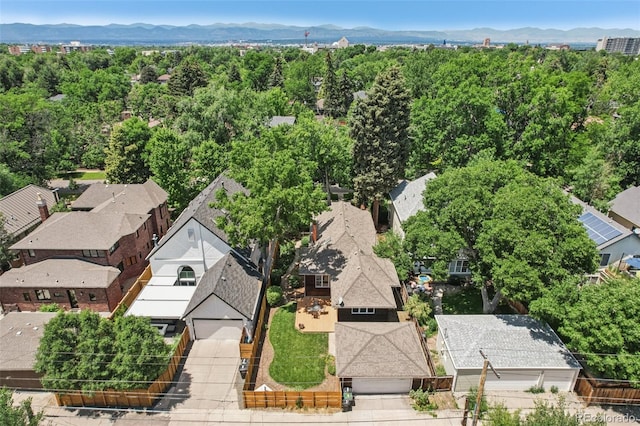 2360 S Milwaukee St, Denver, CO 80210 - aerial view of a mountainous background