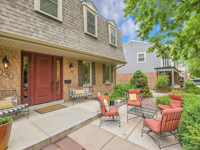 7030 S Fillmore Ct, Centennial, CO 80122 - view of porch