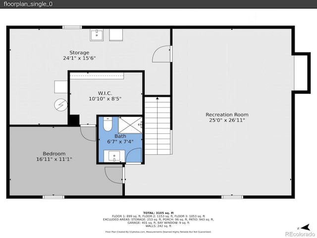 7030 S Fillmore Ct, Centennial, CO 80122 - floor plan / room layout