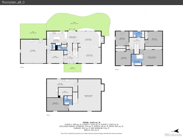 7030 S Fillmore Ct, Centennial, CO 80122 - floor plan / room layout