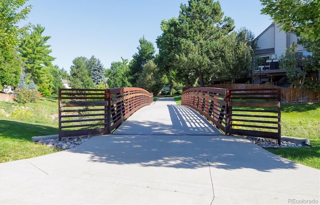 view of gate