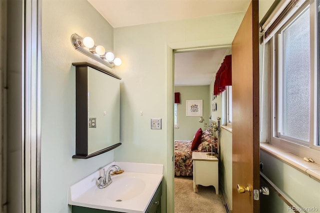 ensuite bathroom with vanity and ensuite bathroom