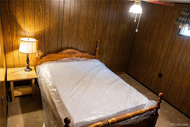 11861 Claude Way, Northglenn, CO 80233 - bedroom with carpet floors and wooden walls