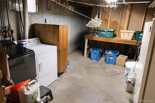 11861 Claude Way, Northglenn, CO 80233 - basement with washer and clothes dryer