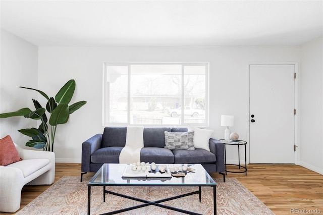 8651 Franklin St, Denver, CO 80229 - living area with light wood-style floors and baseboards