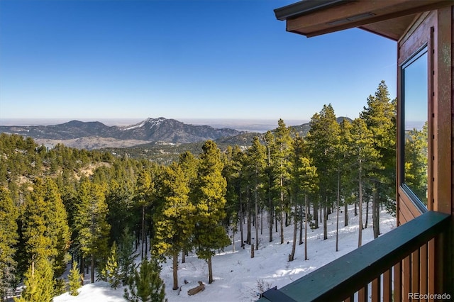 property view of mountains