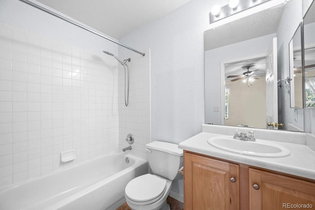 426 Plowman Way, Fort Collins, CO 80526 - full bath with vanity, tub / shower combination, and a ceiling fan