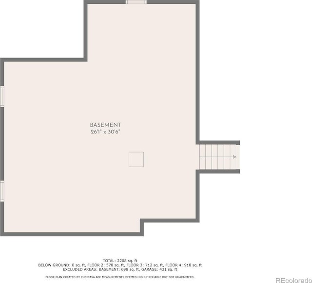 6640 S Heritage Pl W, Centennial, CO 80111 - floor plan