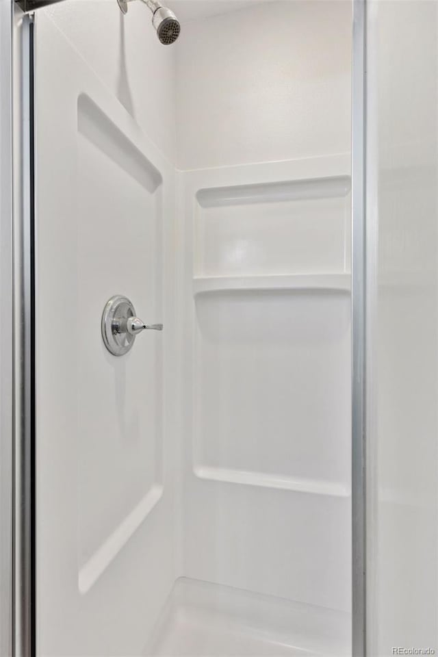 bathroom with walk in shower