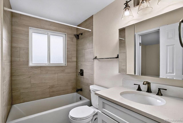 6640 S Dexter St, Centennial, CO 80121 - bathroom featuring vanity and washtub / shower combination