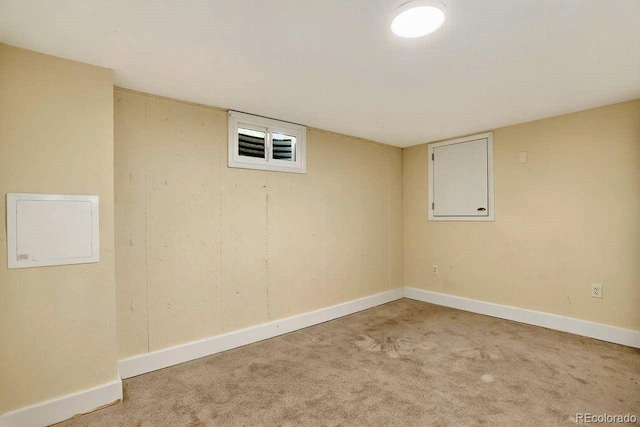 6640 S Dexter St, Centennial, CO 80121 - finished below grade area featuring carpet and baseboards