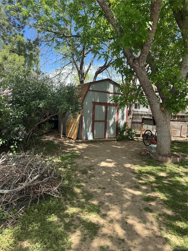 9354 Field Ln, Broomfield, CO 80021 - view of yard with a storage unit