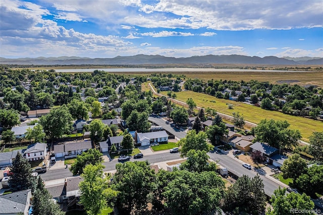 9354 Field Ln, Broomfield, CO 80021 - aerial view of residential area with mountains