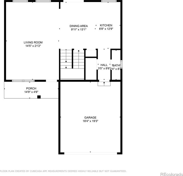 18897 E Linvale Pl, Aurora, CO 80013 - floor plan / room layout