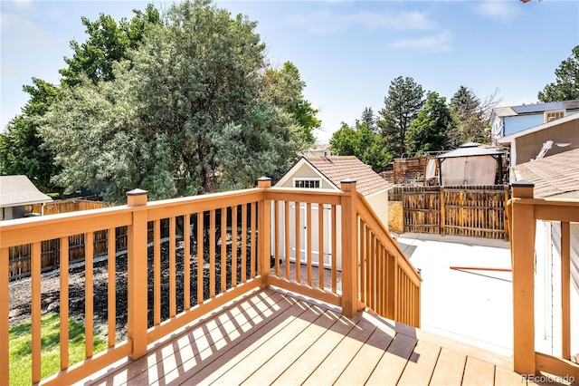 10932 W 107th Ave, Broomfield, CO 80021 - view of wooden terrace