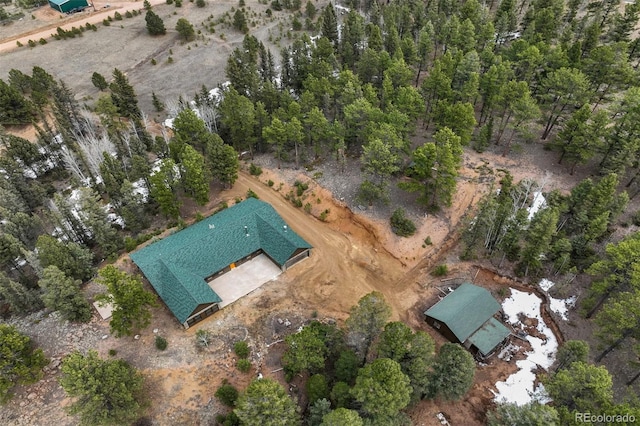 aerial view