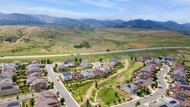 6046 Gilbert Way, Golden, CO 80403 - view of property location with nearby suburban area and mountains