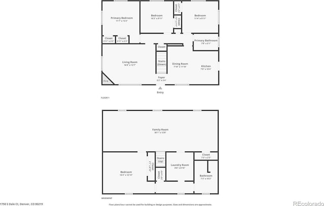 1750 S Dale Ct, Denver, CO 80219 - view of room layout