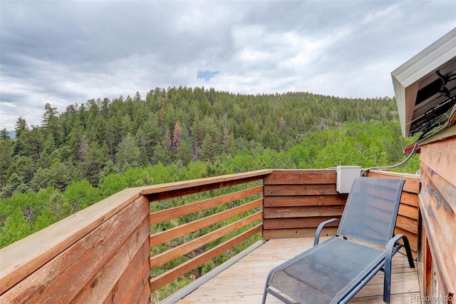 1575 York Gulch Rd, Idaho Springs, CO 80452 - deck with a view of trees