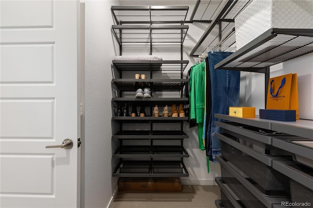 view of pantry