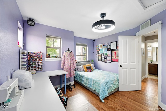 3644 Wabash St, Denver, CO 80238 - bedroom with wood finished floors
