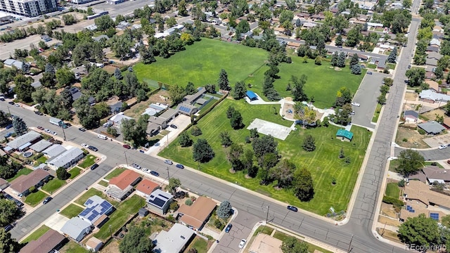 1115 W Quincy Ave, Englewood, CO 80110 - aerial view of property's location featuring nearby suburban area