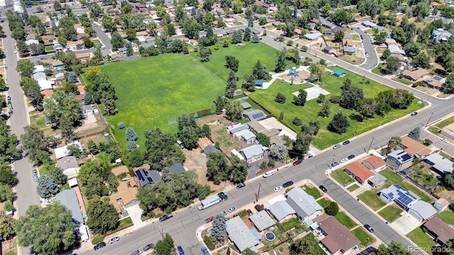 1115 W Quincy Ave, Englewood, CO 80110 - aerial overview of property's location featuring nearby suburban area
