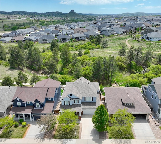 1271 Sky Rock Way, Castle Rock, CO 80109 - aerial perspective of suburban area