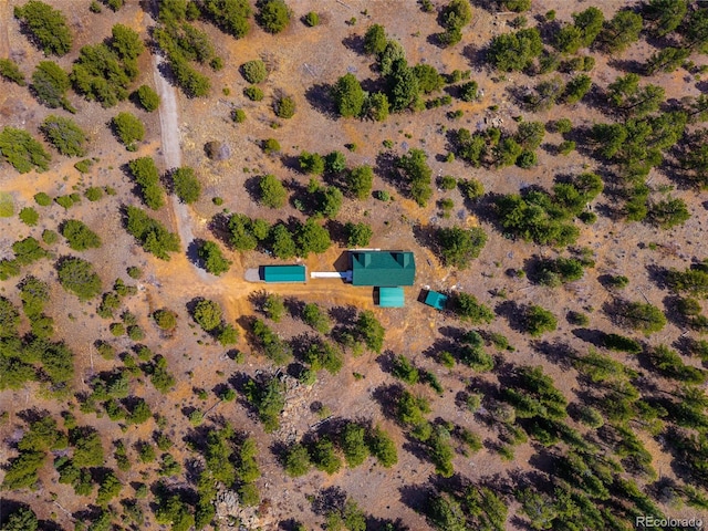 1136 Bird Point Dr, Cotopaxi, CO 81223 - bird's eye view with a desert view