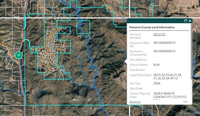 1136 Bird Point Dr, Cotopaxi, CO 81223 - map