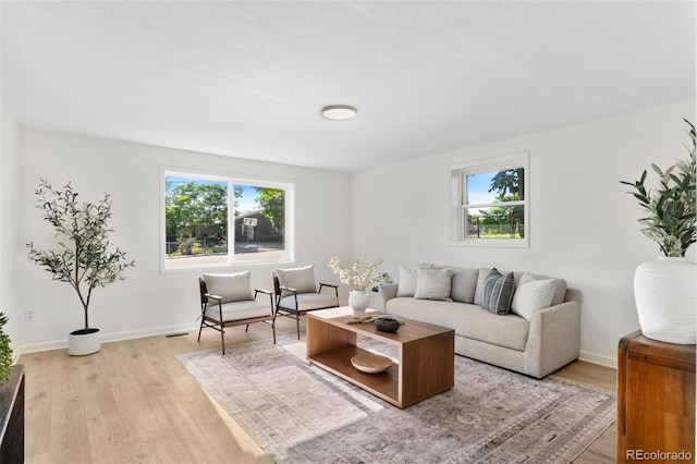 5640 Niagara St, Commerce City, CO 80022 - living room featuring healthy amount of natural light and light wood finished floors