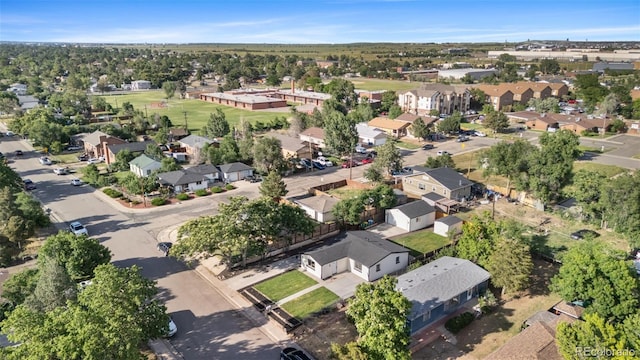 5640 Niagara St, Commerce City, CO 80022 - aerial overview of property's location with nearby suburban area