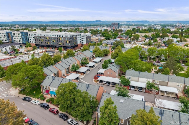 1150 Inca St Unit 43, Denver, CO 80204 - drone / aerial view of a mountain backdrop