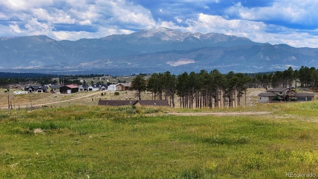 view of mountain feature