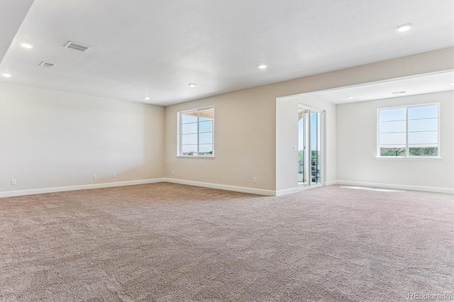 4728 Twelve Oaks Way, Castle Rock, CO 80104 - carpeted empty room with baseboards and recessed lighting