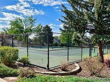 view of tennis court