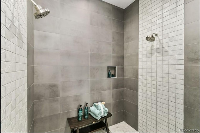 1736 Barefoot Dr, Windsor, CO 80550 - bathroom with tiled shower