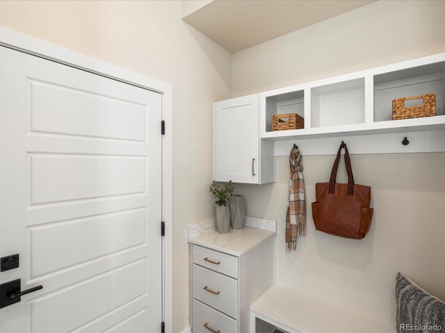 view of mudroom