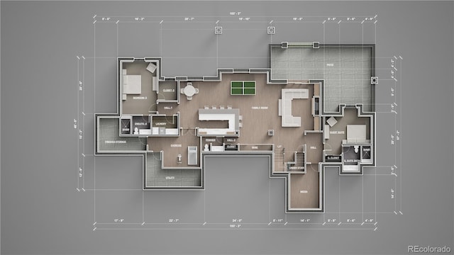 967 W Elk Meadows Dr, Tabernash, CO 80446 - view of floor plan / room layout