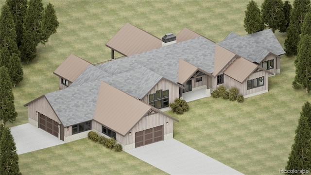 967 W Elk Meadows Dr, Tabernash, CO 80446 - view from above of property