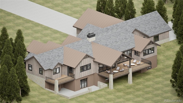 967 W Elk Meadows Dr, Tabernash, CO 80446 - aerial view of property and surrounding area