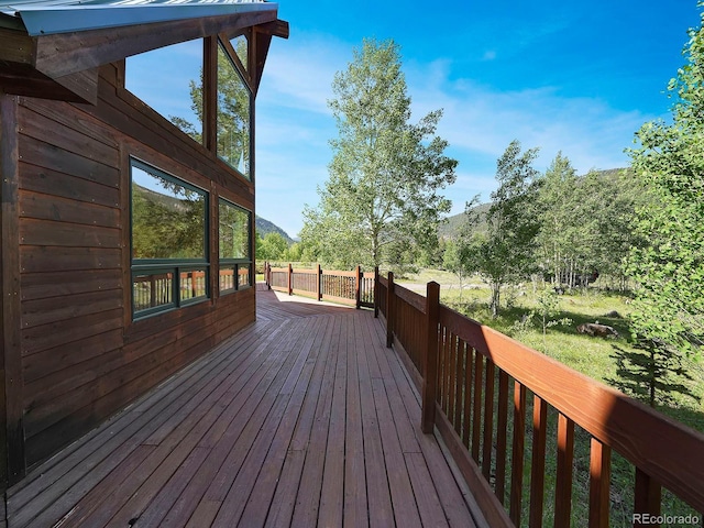 270 River Run Dr, Antonito, CO 81120 - view of wooden deck
