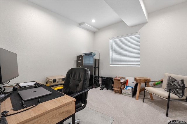 9140 Moondance Dr, Littleton, CO 80125 - home office featuring carpet floors