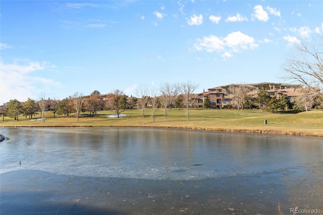 property view of water