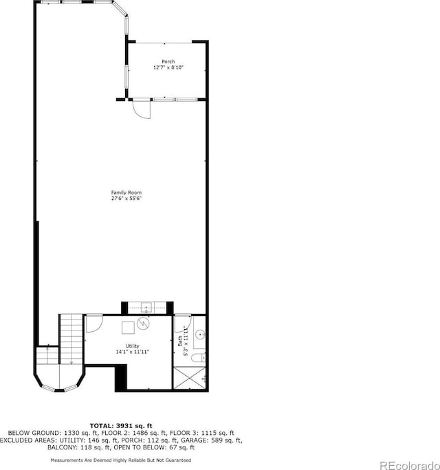 7882 Vallagio Ln, Englewood, CO 80112 - view of room layout