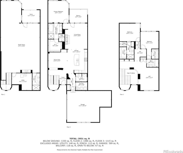 7882 Vallagio Ln, Englewood, CO 80112 - view of home floor plan