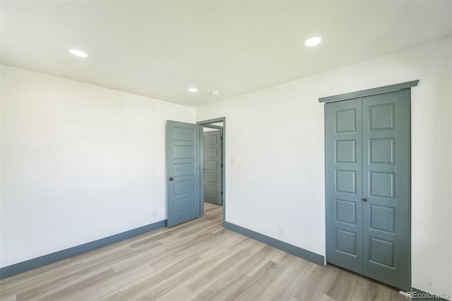 7810 Larkwood St, Commerce City, CO 80022 - unfurnished room with light wood-style floors and recessed lighting