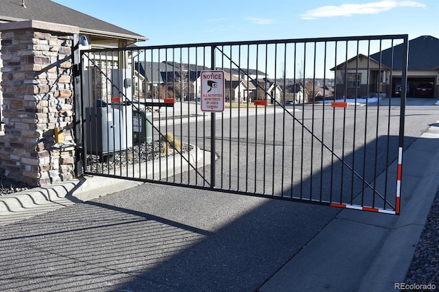 view of gate